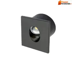 Cata CT-5179 3W Ledli Koridor Armatürü Siyah Kasa (Günışığı)
